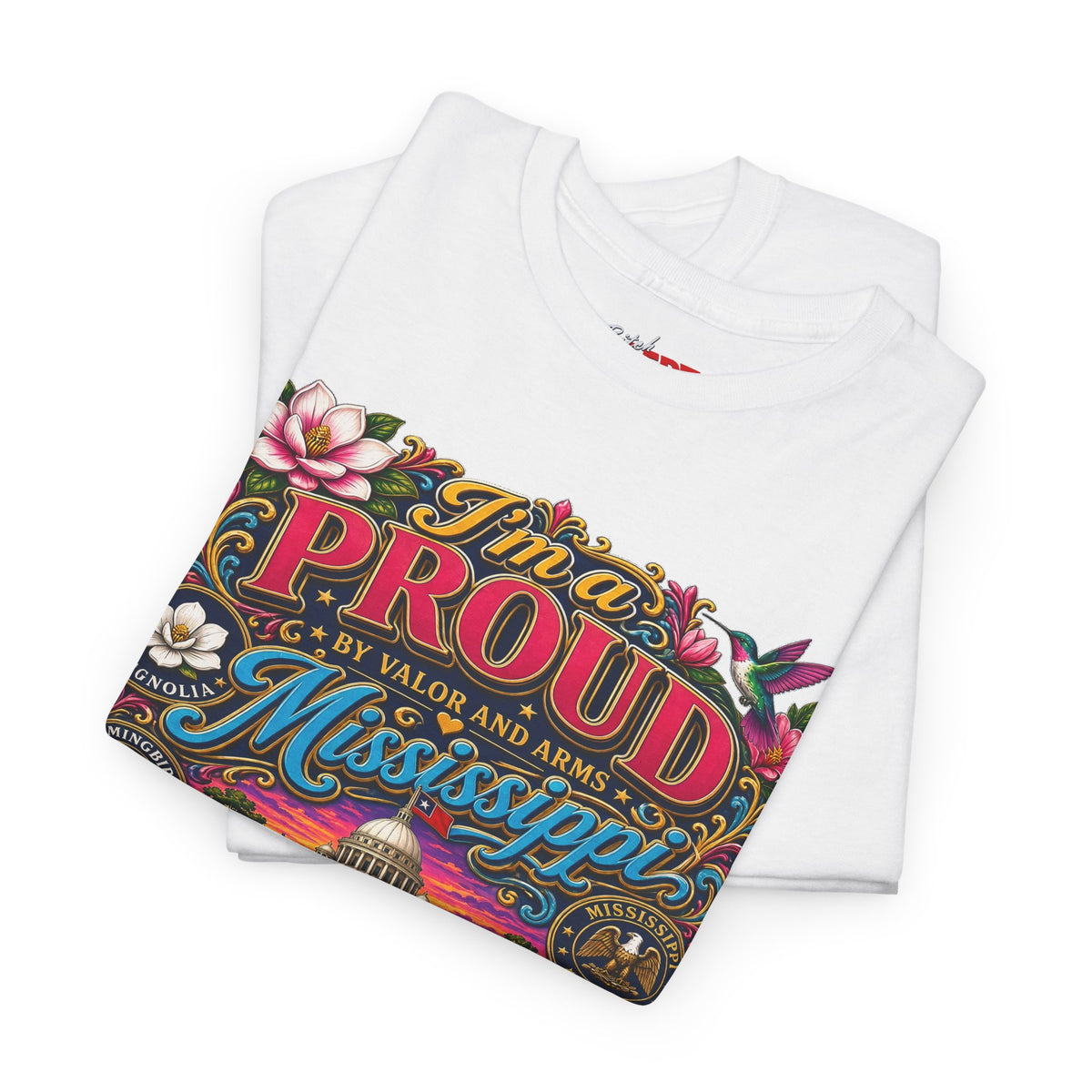 Mississippi Proud Tee — "I'm a Proud Mississippi Bitch" Graphic T-Shirt