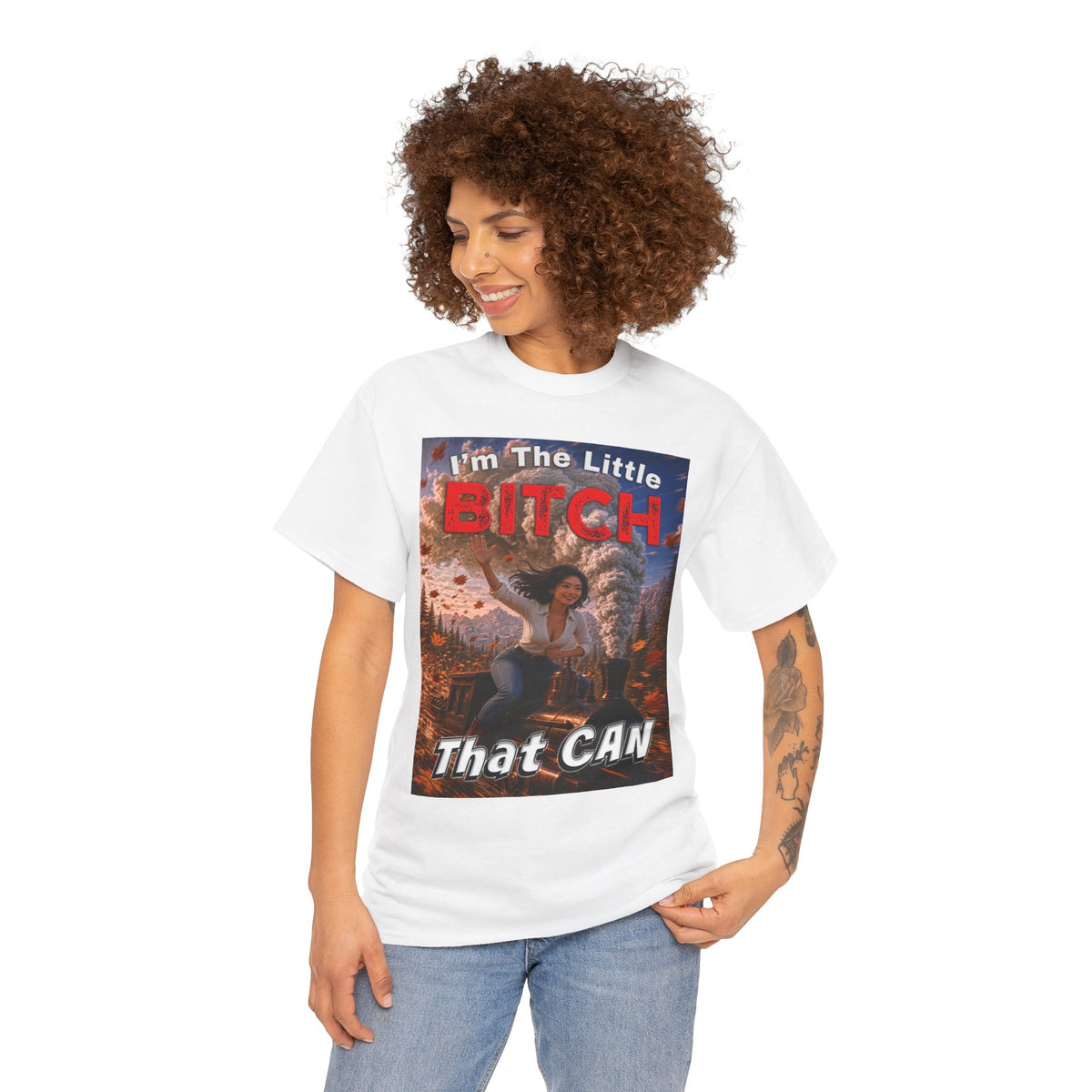 I'm The Little Bitch That Can - Asian - T-Shirt — Empowerment Graphic Tee