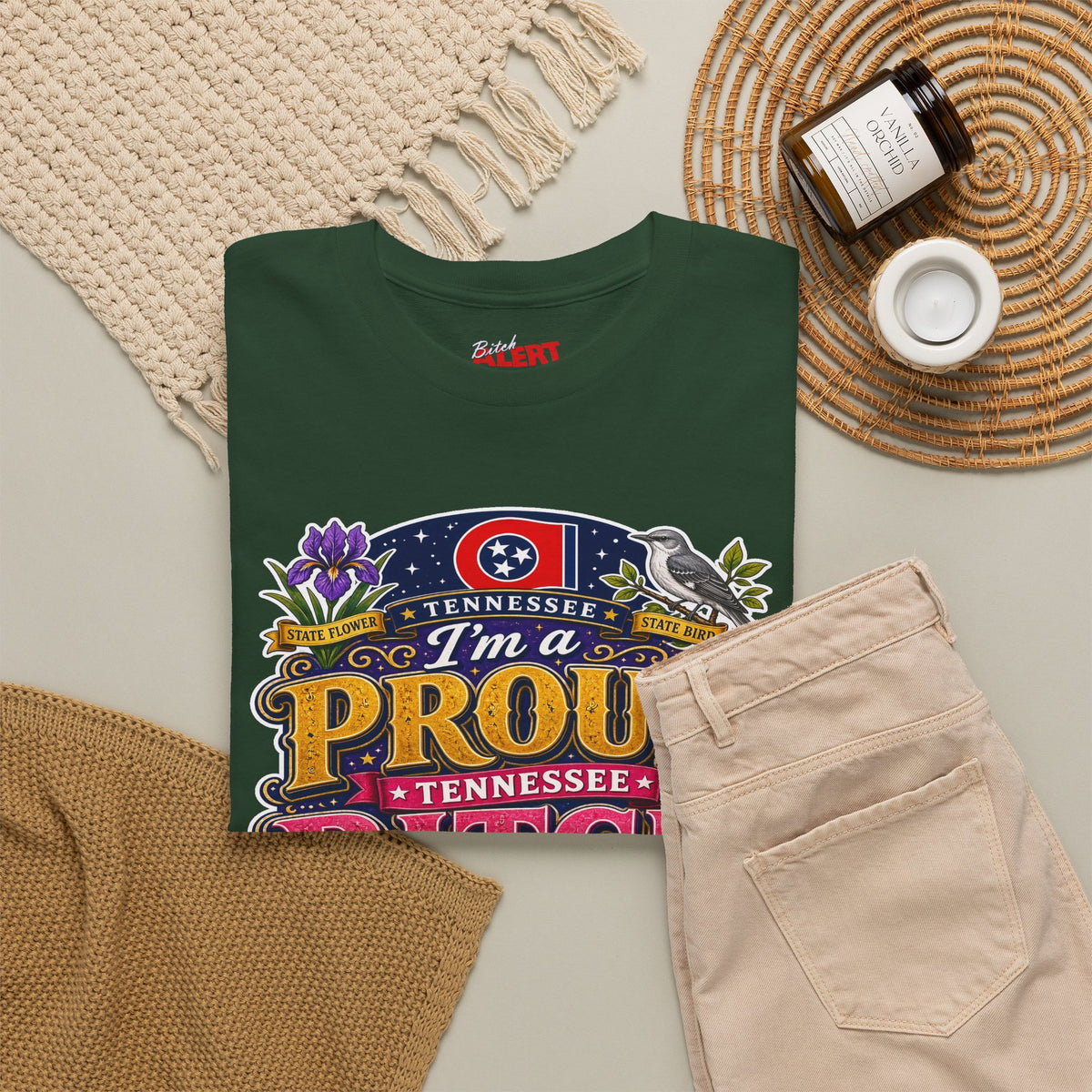 Tennessee Proud Bitch T-Shirt — Bold State Pride Graphic Tee