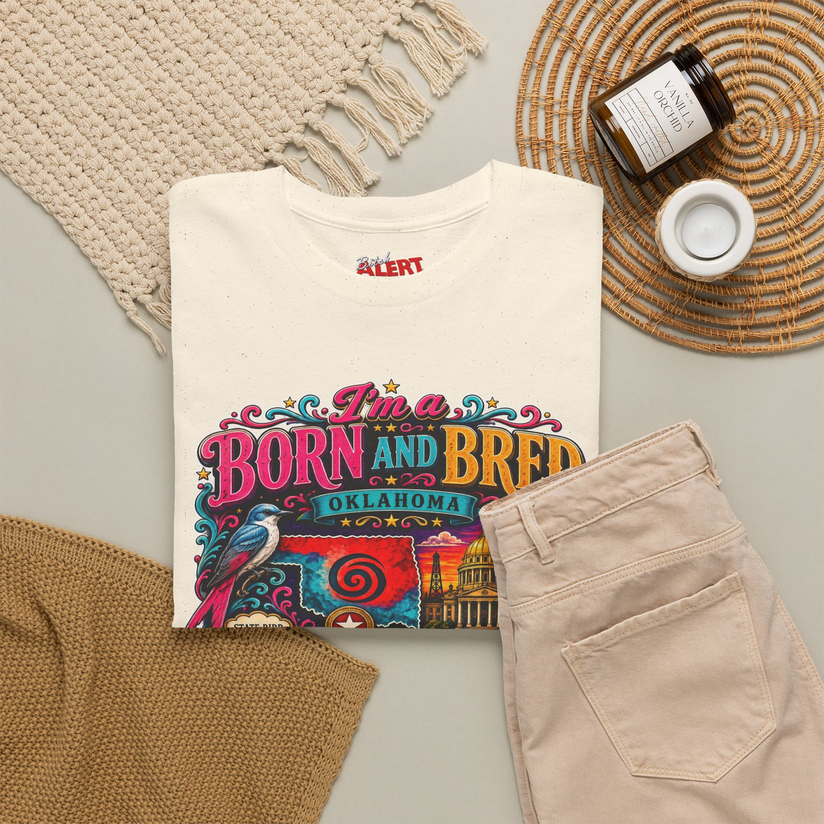Oklahoma Born and Bred Bitch Tee