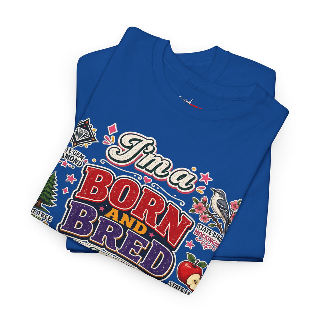 Arkansas Born and Bred Bitch T-Shirt — State Pride Graphic Tee