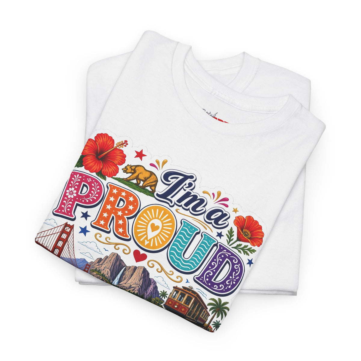 California Pride T-Shirt – "I'm a Proud California Bitch" Graphic Tee